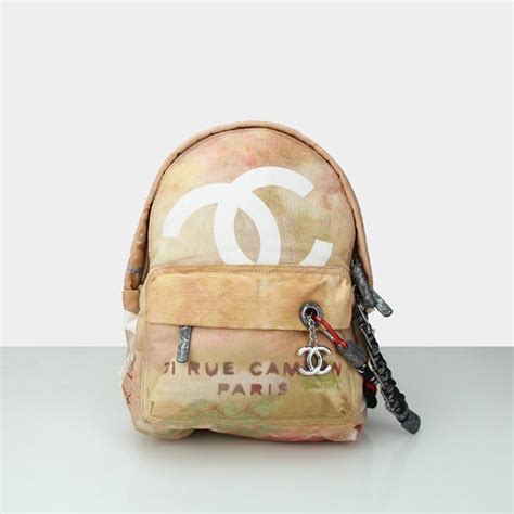 chanel graffiti backpack replica|Chanel graffiti backpack cheap.